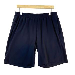 Zella Athletic Shorts Men's Large Black Pull On‎ Pockets Drawstring